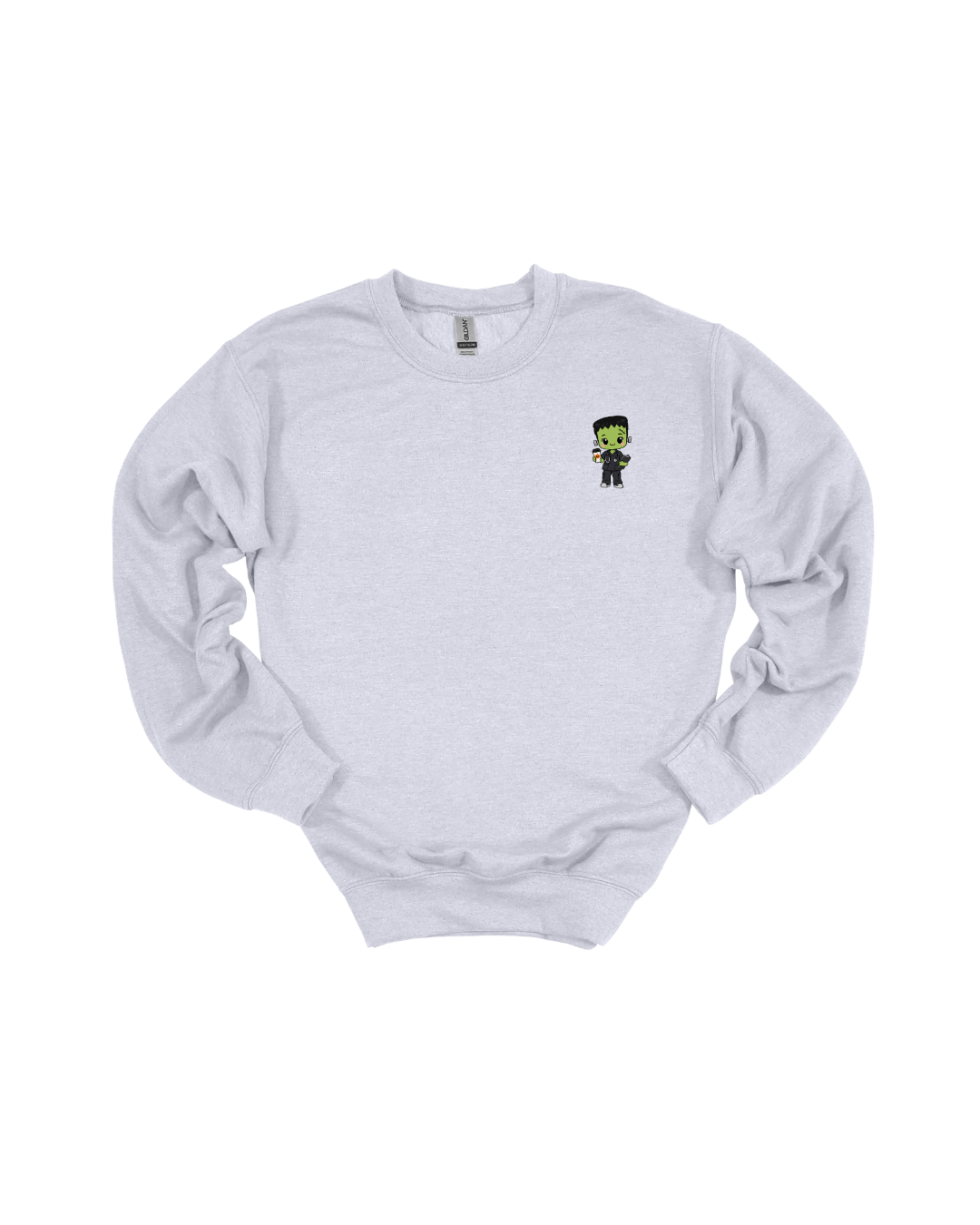 Halloween Special Cute  Frankenstein Crewneck Sweatshirt Unisex