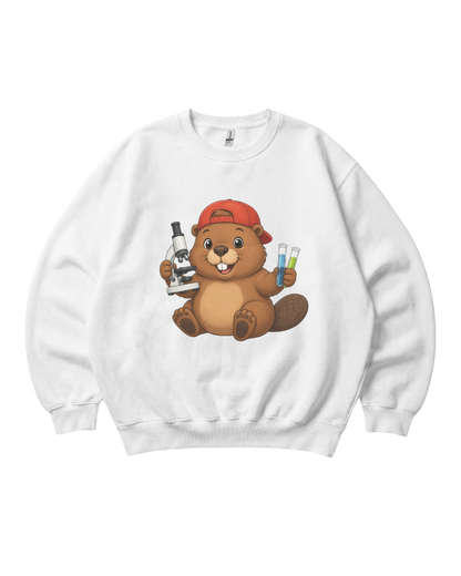 Laboratory Beaver Crewneck Sweatshirt Unisex Sublimation