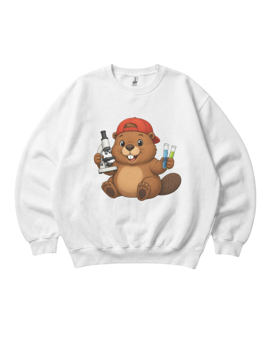 Laboratory Beaver Crewneck Sweatshirt Unisex Sublimation