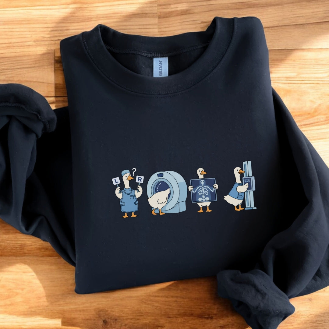 Silly Goose Radiology Design Sweatshirt Unisex
