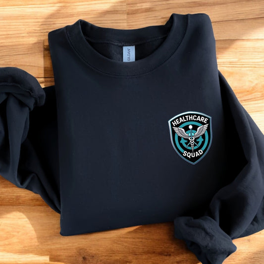 Healthcare Squad Badge Crewneck Sweatshirt Unisex