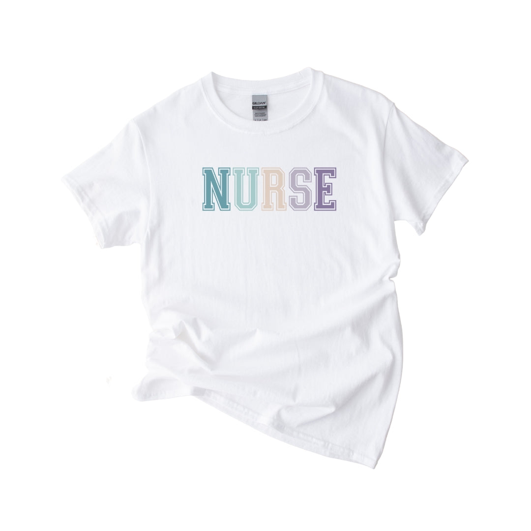 Nurse Pastel Color T-shirt Unisex