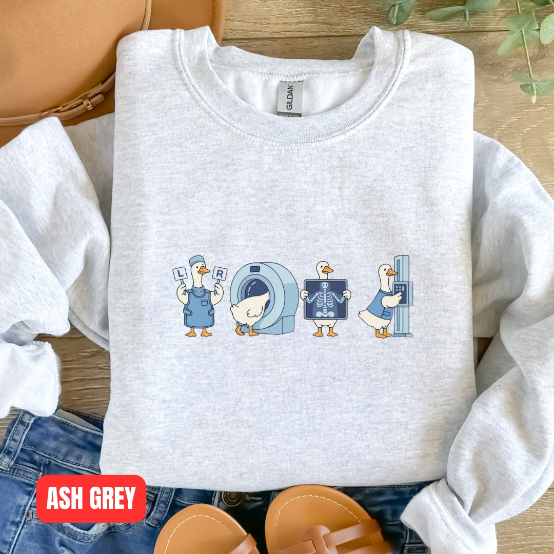 Silly Goose Radiology Design Sweatshirt Unisex
