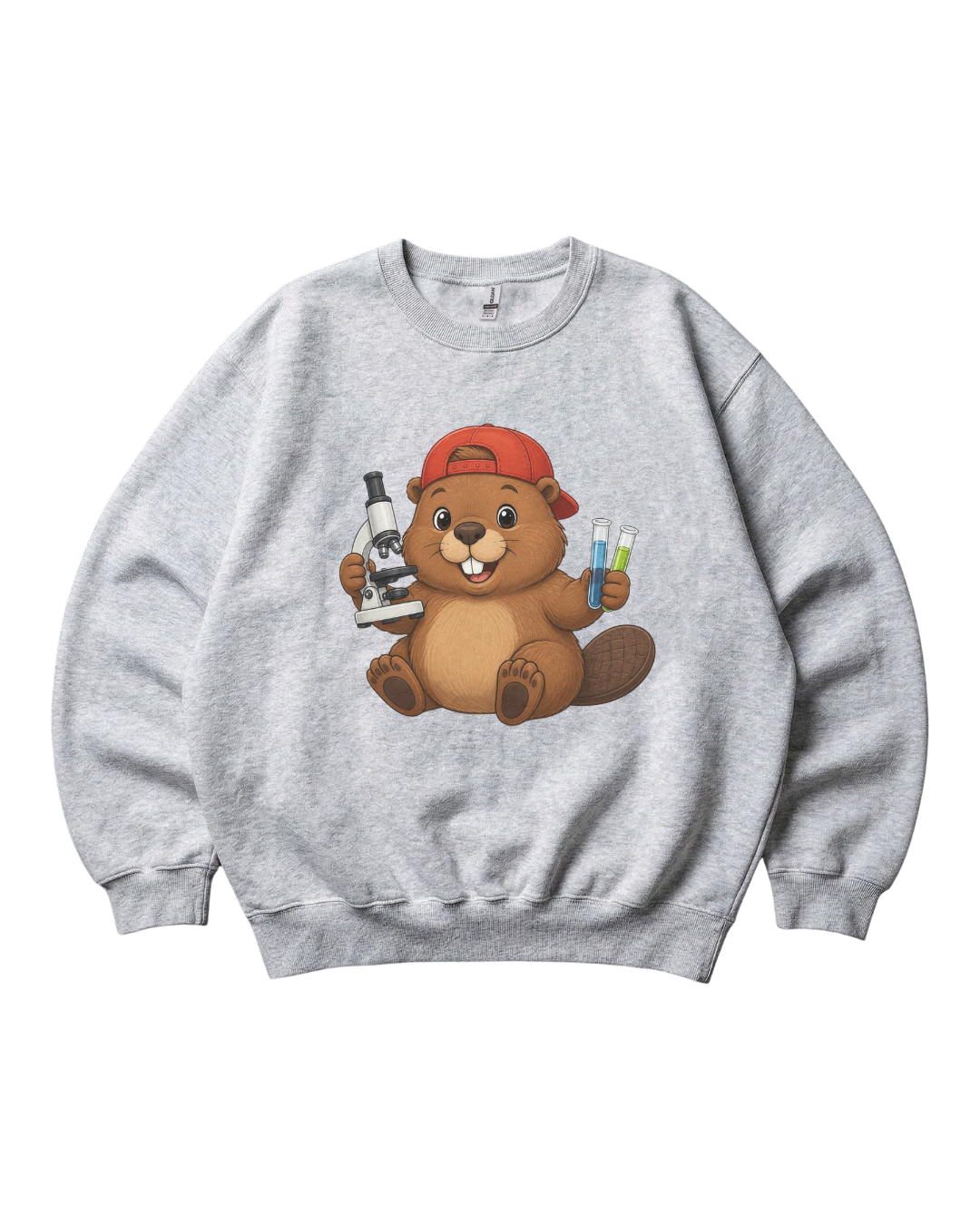 Laboratory Beaver Crewneck Sweatshirt Unisex Sublimation