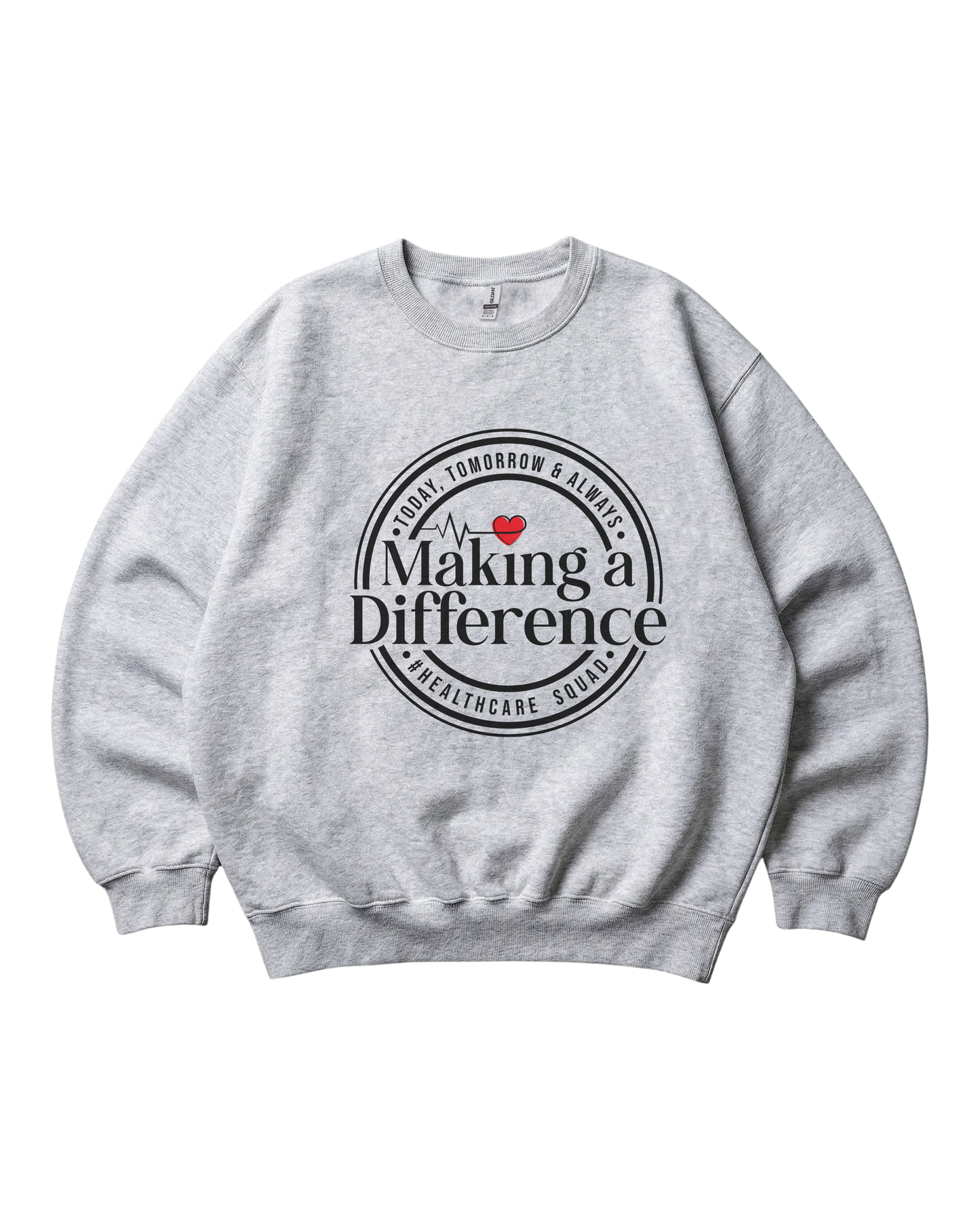 Making A Difference Crewneck Sweatshirt Sublimation