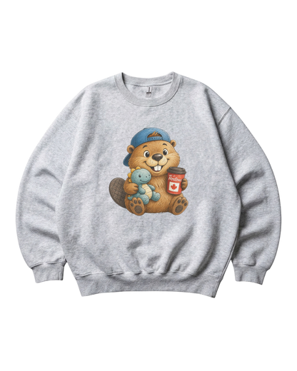 Pediatrics Beaver Crewneck Sweatshirt Unisex Sublimation