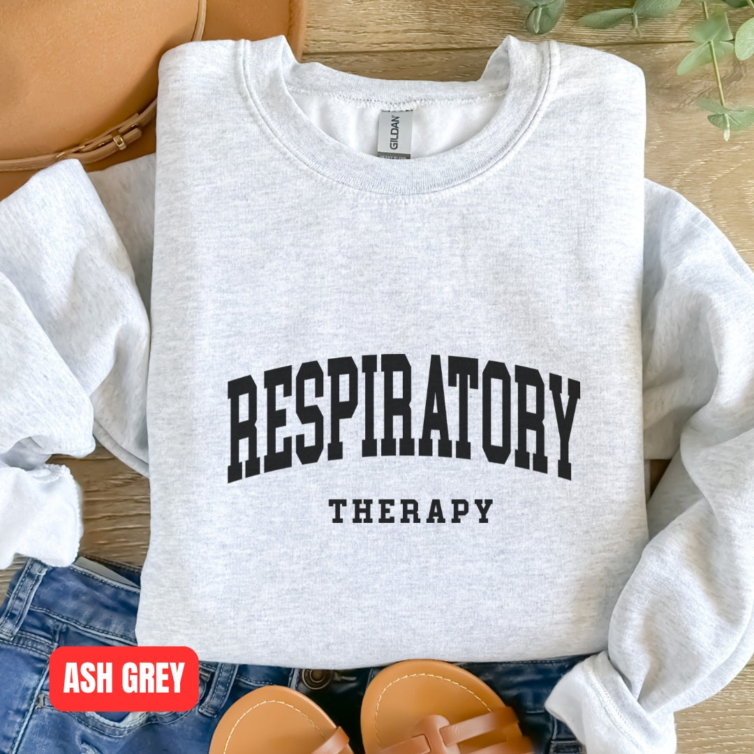 Respiratory Therapy Crewneck Sweatshirt Unisex
