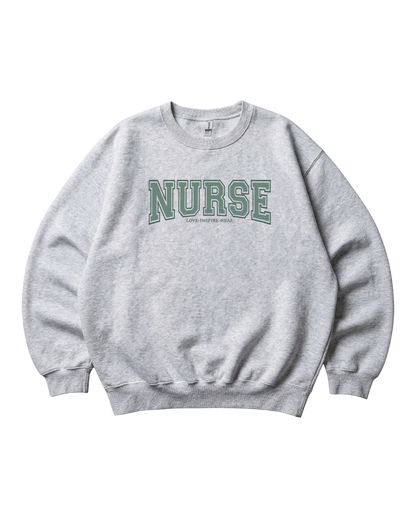 Nurse Love Inspire Heal Crewneck Sweatshirt Unisex