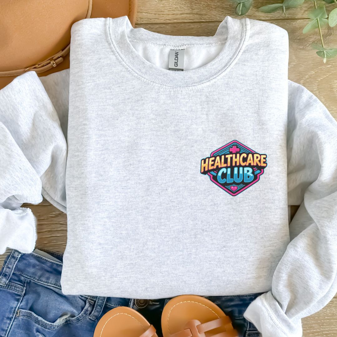 Healthcare Club Crewneck Sweatshirt Unisex