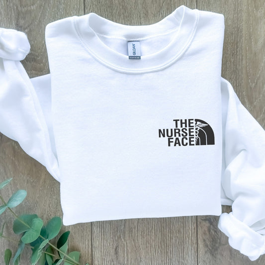 TNF Black Left Chest Sweatshirt Unisex