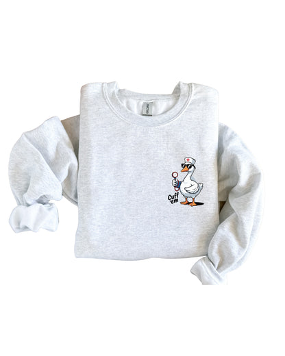 Cuff 'Em Crewneck Sweatshirt Unisex