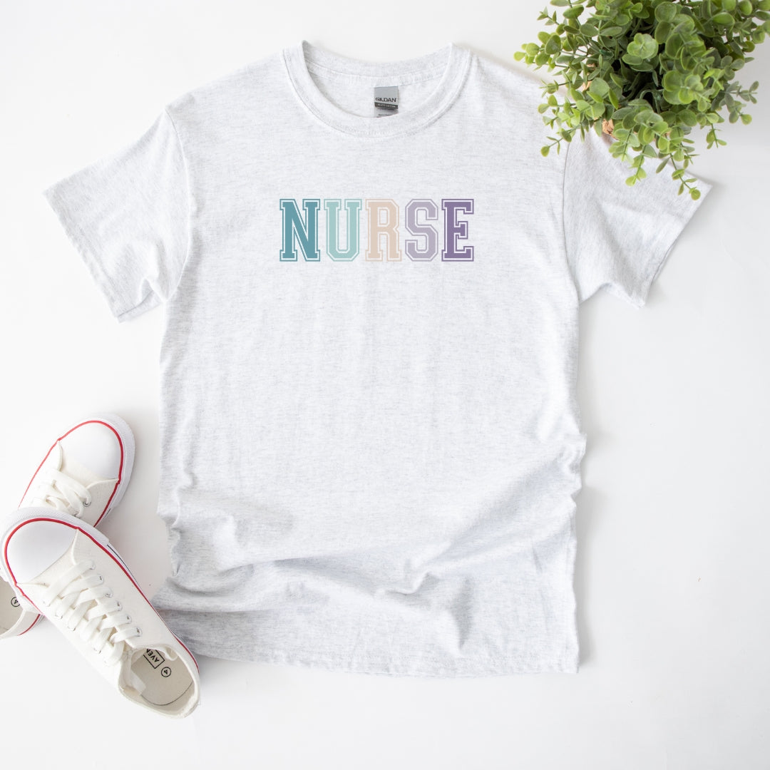 Nurse Pastel Color T-shirt Unisex
