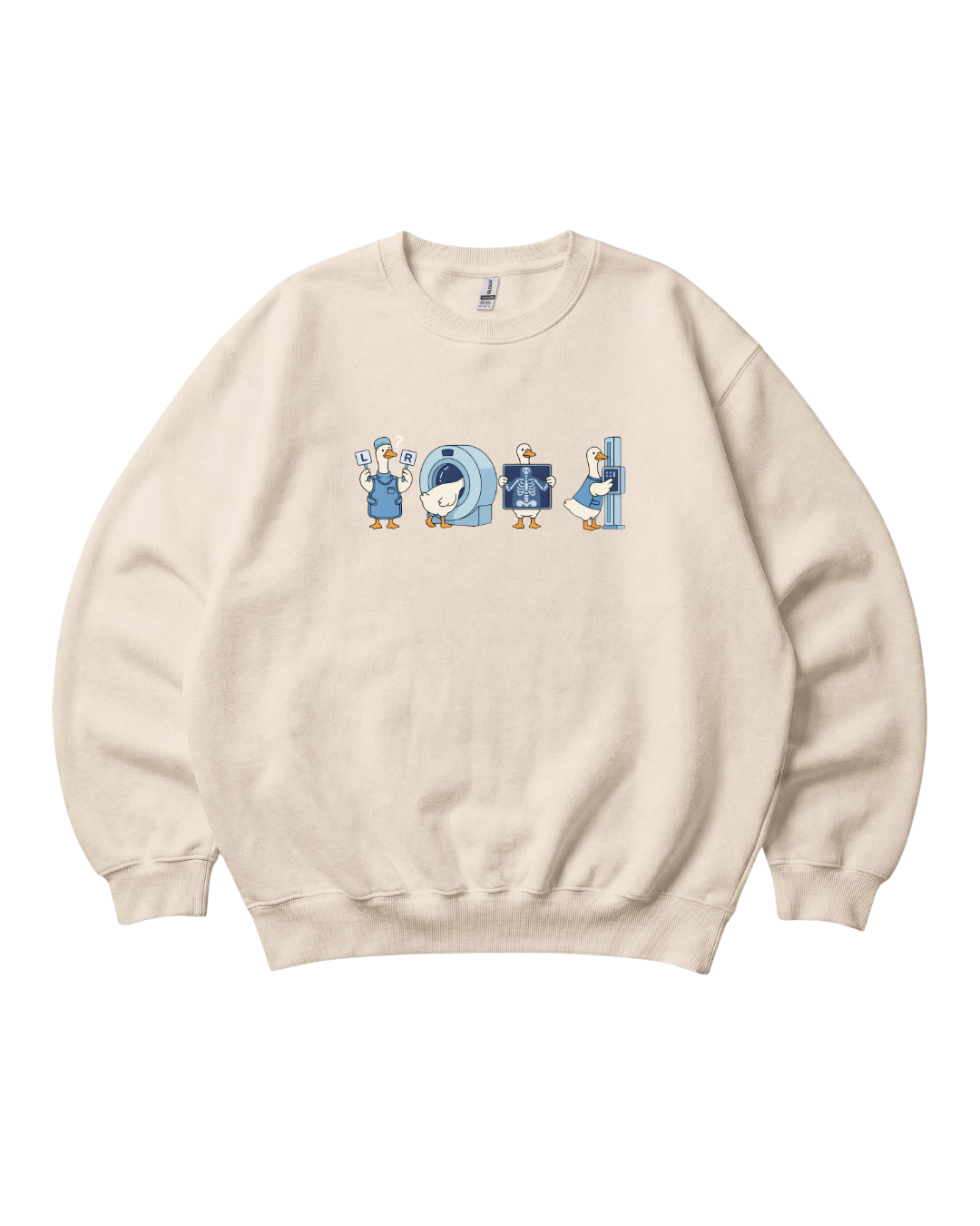 Silly Goose Radiology Design Sweatshirt Unisex