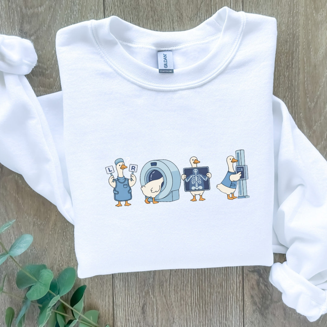 Silly Goose Radiology Design Sweatshirt Unisex