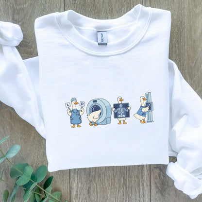 Silly Goose Radiology Design Sweatshirt Unisex