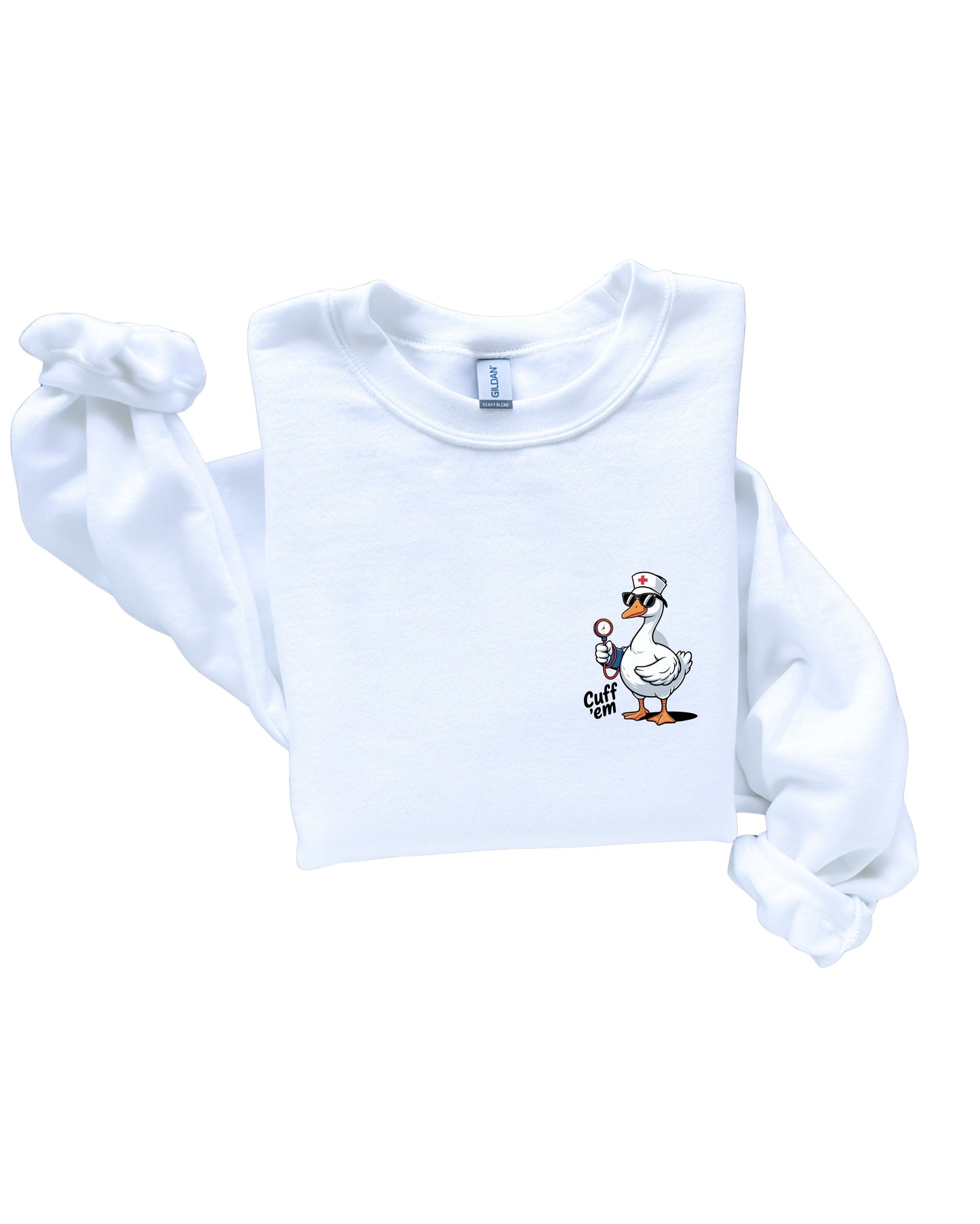 Cuff 'Em Crewneck Sweatshirt Unisex
