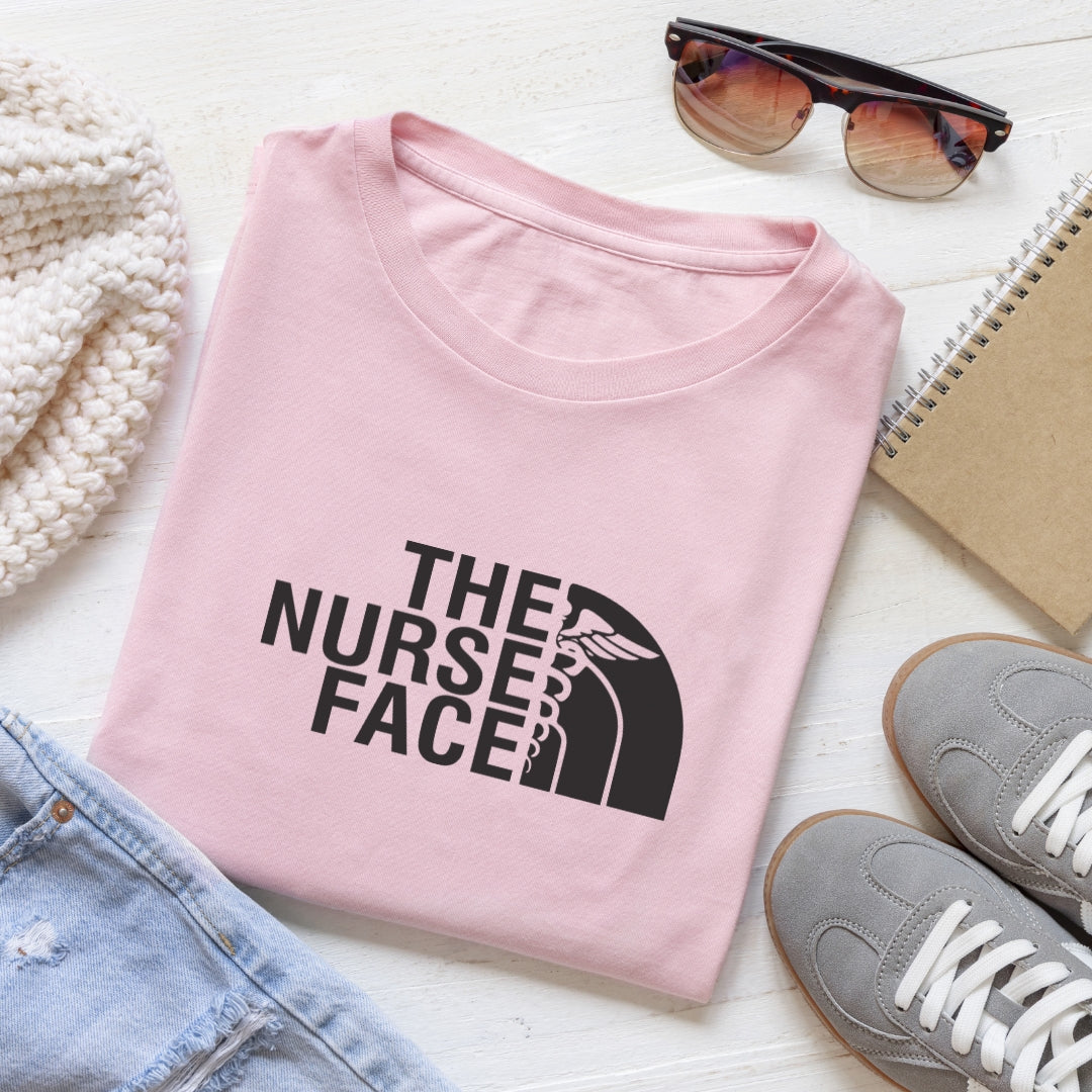 The Nurse Face Black T-shirt Unisex