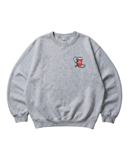 Tims Coffee and Stethoscope Crewneck Sweatshirt Unisex