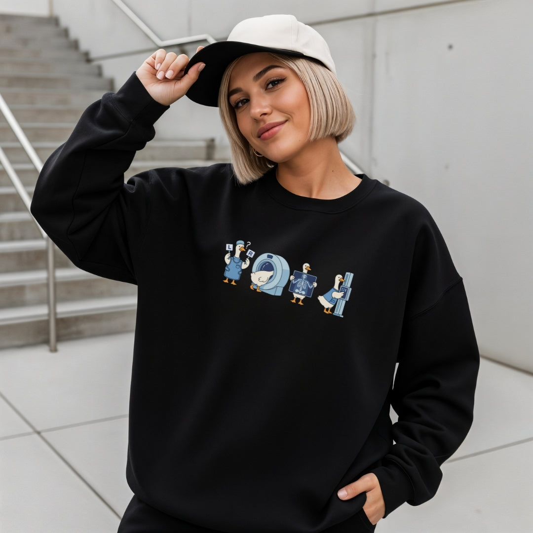 Silly Goose Radiology Design Sweatshirt Unisex