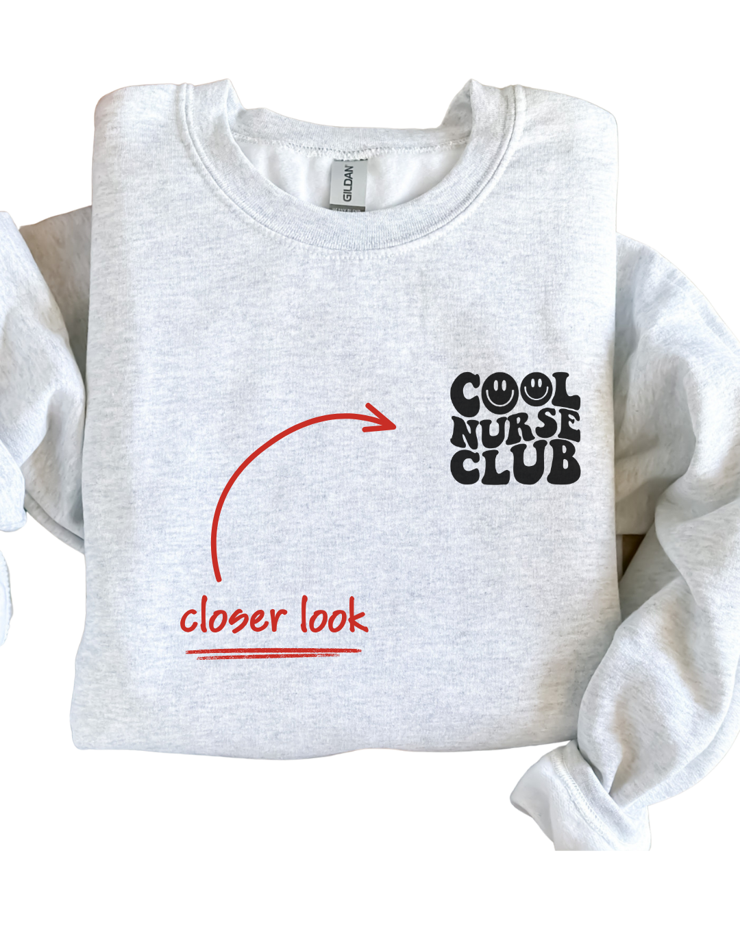 COOL NURSE CLUB Crewneck Sweatshirt Unisex
