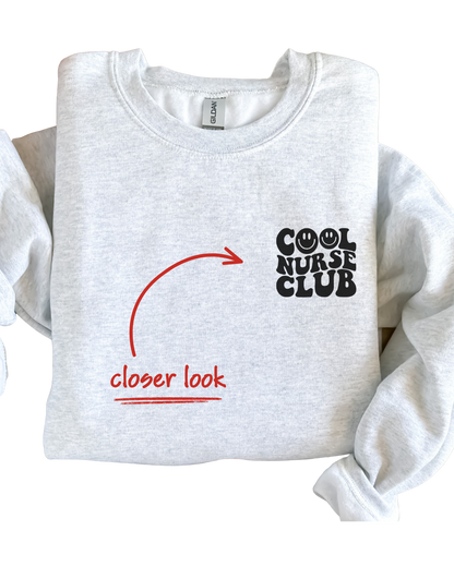 COOL NURSE CLUB Crewneck Sweatshirt Unisex