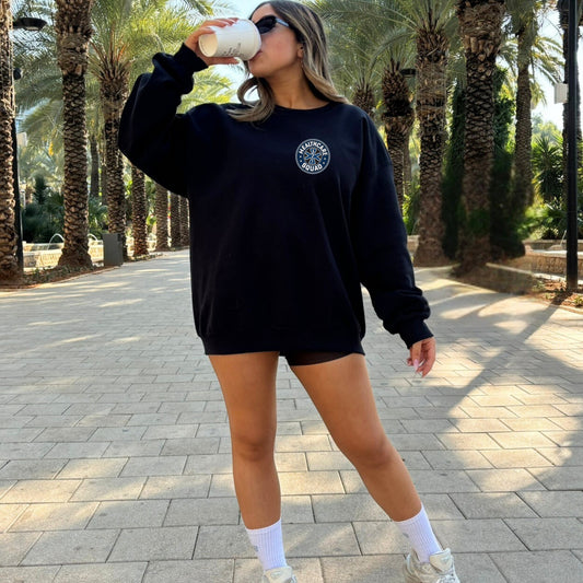 Healthcare Squad Left Chest Design Crewneck Sweatshirt Unisex