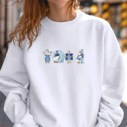 Silly Goose Radiology Design Sweatshirt Unisex
