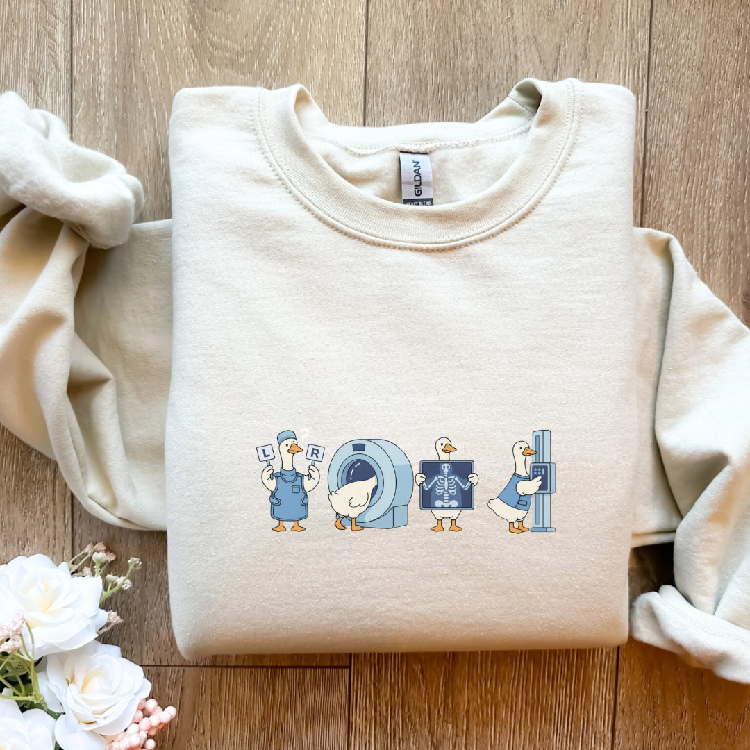 Silly Goose Radiology Design Sweatshirt Unisex