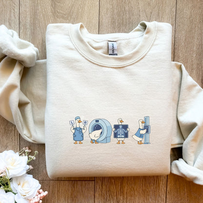 Silly Goose Radiology Design Sweatshirt Unisex