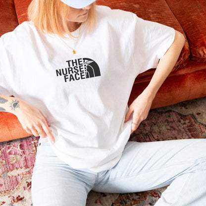 The Nurse Face Black T-shirt Unisex