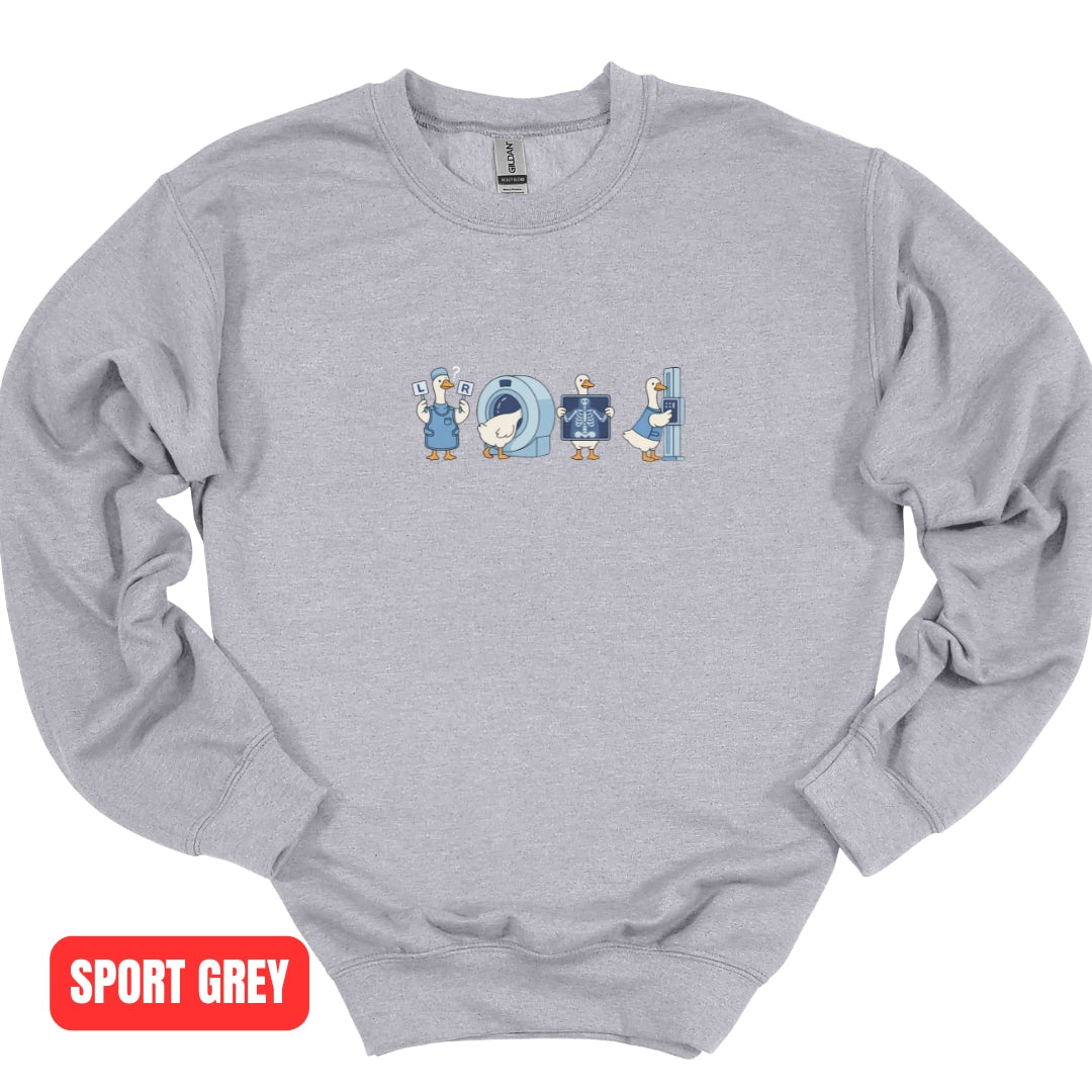 Silly Goose Radiology Design Sweatshirt Unisex