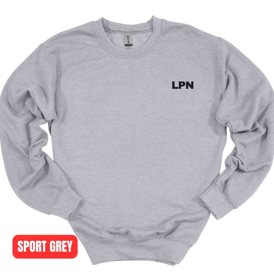 LPN Minimalist Crewneck Sweatshirt Unisex