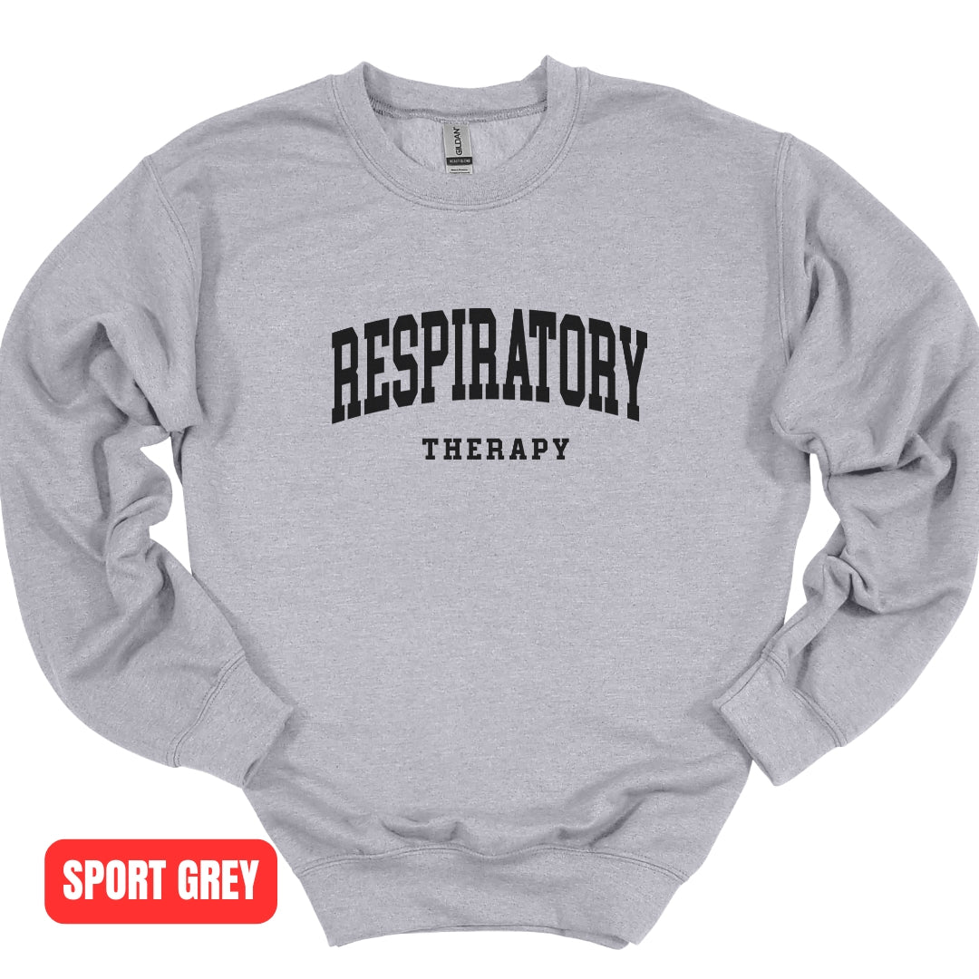 Respiratory Therapy Crewneck Sweatshirt Unisex