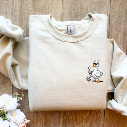 Cuff 'Em Crewneck Sweatshirt Unisex